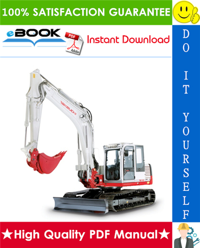 Thumbnail ☆☆ Best ☆☆ Takeuchi TB1140 Compact Excavator Parts Manual (Serial No. 51420001-)