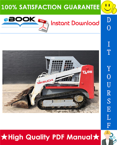 Thumbnail ☆☆ Best ☆☆ Takeuchi TL26 Crawler Loader Parts Manual
