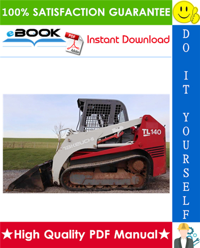 Thumbnail ☆☆ Best ☆☆ Takeuchi TL140 Crawler Loader Parts Manual