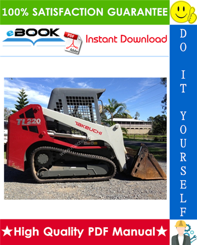 Thumbnail ☆☆ Best ☆☆ Takeuchi TL220 Crawler Loader Parts Manual