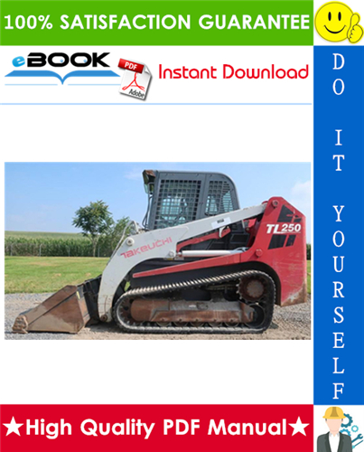 Thumbnail ☆☆ Best ☆☆ Takeuchi TL250 Crawler Loader Parts Manual