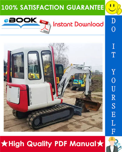 Thumbnail ☆☆ Best ☆☆ Takeuchi TB020 Compact Excavator Service Repair Manual