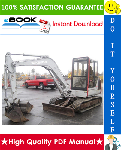 Thumbnail ☆☆ Best ☆☆ Takeuchi TB045 Compact Excavator Service Repair Manual