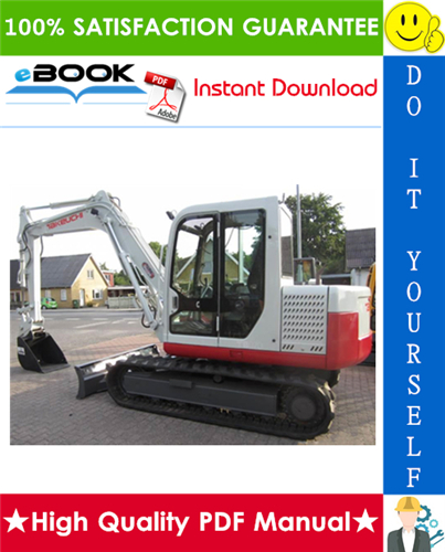 Thumbnail ☆☆ Best ☆☆ Takeuchi TB070 Compact Excavator Service Repair Manual