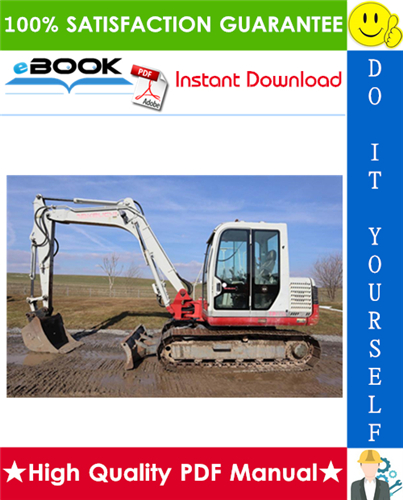 Thumbnail ☆☆ Best ☆☆ Takeuchi TB175 Compact Excavator Service Repair Manual