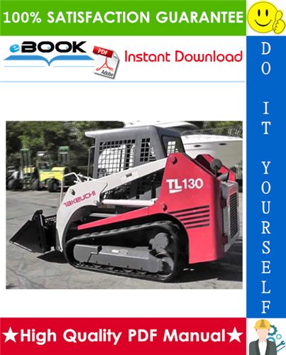 Thumbnail ☆☆ Best ☆☆ Takeuchi TL130 Crawler Loader Service Repair Manual
