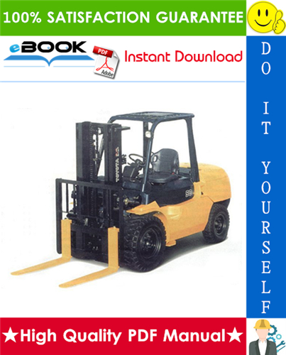 Thumbnail ☆☆ Best ☆☆ Toyota 02-7FD35, 02-7FD40, 02-7FD45, 02-7FDK40, 02-7FDA50 Forklift Trucks Parts Manual