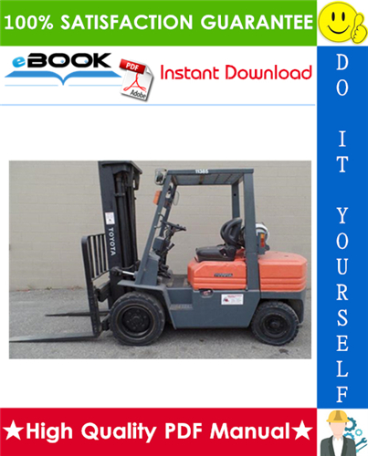 Thumbnail ☆☆ Best ☆☆ Toyota 5FG10, 5FG14, 5FG15, 5FG18, 5FG20, 5FG23, 5FG25, 5FG28, 5FG30, 5FD10, 5FD14, 5FD15, 5FD18, 5FD20, 5FD23, 5FD25, 5FD28, 5FD30 Series Forklift Trucks Servic