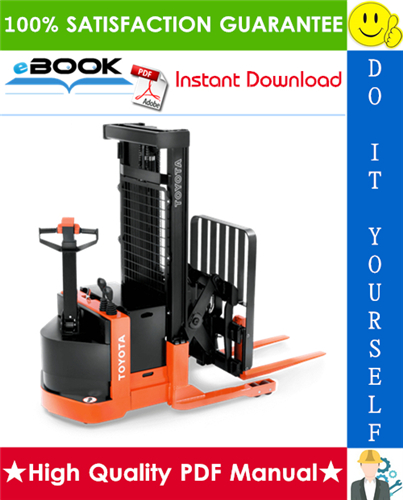 Thumbnail ☆☆ Best ☆☆ Toyota 6BWC10, 6BWC15, 6BWC20, 6BWS11, 6BWS15, 6BWS20, 6BWR15 Electric Walkie High Lifter Trucks Service Repair Manual