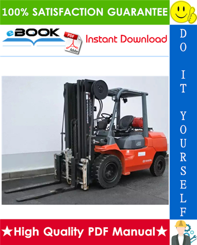 Thumbnail ☆☆ Best ☆☆ Toyota 7FG35, 7FG40, 7FG45, 7FGK40 Forklift Trucks Parts Manual