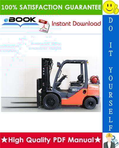 Thumbnail ☆☆ Best ☆☆ Toyota 8FGF15, 8FGF18, 8FGF20, 8FGF25, 8FGF30, 8FDF15, 8FDF18, 8FDF20, 8FDF25, 8FDF30, 8FGKF20,  8FDKF20, 8FGJF35, 8FDJF35 Forklift Trucks Service Repair Manual