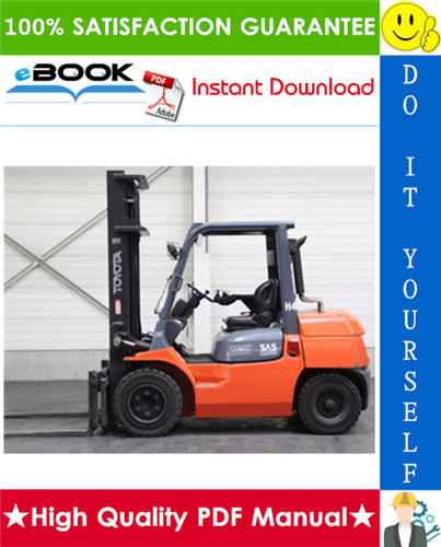 Thumbnail ☆☆ Best ☆☆ Toyota 42-7FD35, 42-7FD40, 42-7FD45, 42-7FDA50 Forklift Trucks Parts Manual