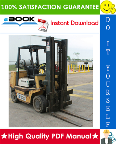 Thumbnail ☆☆ Best ☆☆ Toyota FGC33, FGC35, FGC40, FGC45, FDC33, FDC35, FDC40, FDC45 Series Forklift Trucks Service Repair Manual