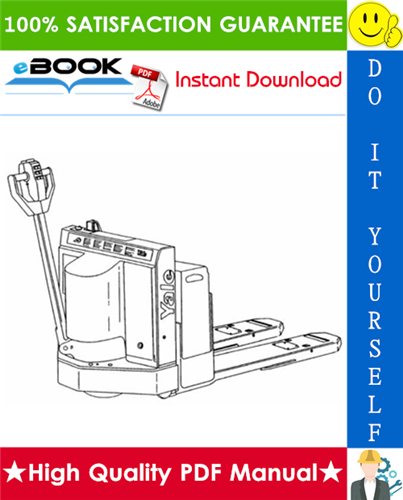 Thumbnail ☆☆ Best ☆☆ Yale MPW060CN, MPW080CN (A838) Walkie Pallet Trucks Parts Manual