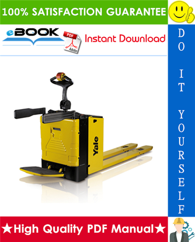 Thumbnail ☆☆ Best ☆☆ Yale MP20X (A843) Pedestrian Stacker Parts Manual