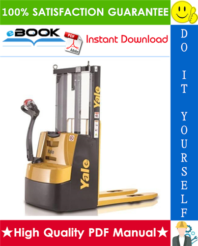 Thumbnail ☆☆ Best ☆☆ Yale MS10E (A845) Pedestrian Stacker Parts Manual