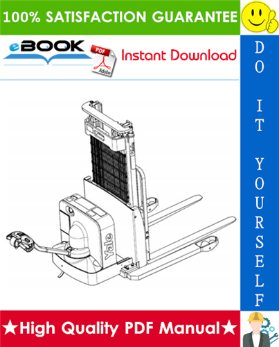 Thumbnail ☆☆ Best ☆☆ Yale MSW20E, MSW25E (A895) Pallet Truck Parts Manual