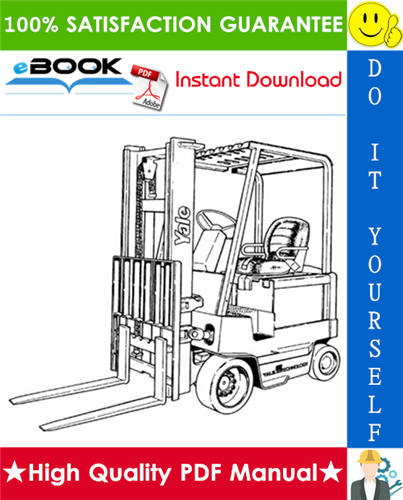 Thumbnail ☆☆ Best ☆☆ Yale ERC35HG, ERC40HG, ERC45HG, ERC55HG (B839) Forklift Trucks Parts Manual