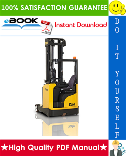 Thumbnail ☆☆ Best ☆☆ Yale MR14, MR16, MR18, MR20 (B849) Sit-on Moving Mast Reach Trucks Parts Manual