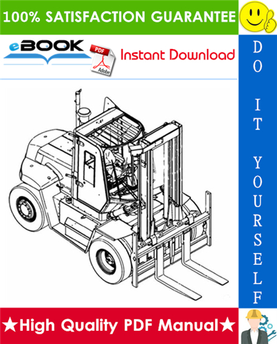 Thumbnail ☆☆ Best ☆☆ Yale GDP80DB, GDP90DB, GDP100DB, GDP120DB (D876) Heavy Duty Forklift Trucks Parts Manual