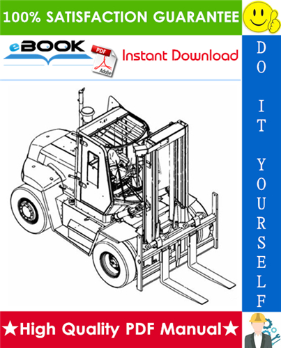 Thumbnail ☆☆ Best ☆☆ Yale GDP130EB, GDP140EB, GDP160EB (D877) Heavy Duty Forklift Trucks Parts Manual