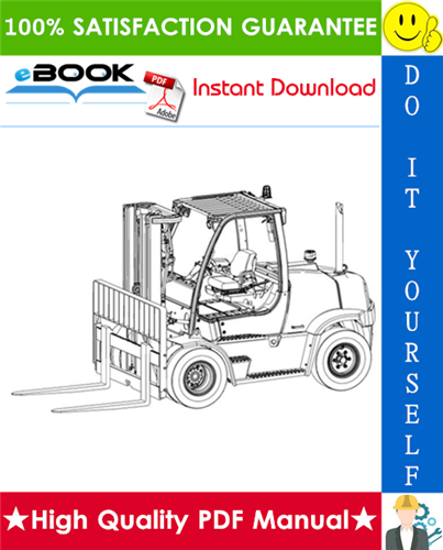 Thumbnail ☆☆ Best ☆☆ Yale GLP60VX, GDP60VX, GLP70VX, GDP70VX (D878) Forklift Trucks Parts Manual