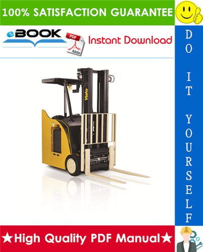 Thumbnail ☆☆ Best ☆☆ Yale ESC020 AB, ESC025 AB, ESC030 AB Stand-Up Rider Electric Lift Trucks Service Repair Manual