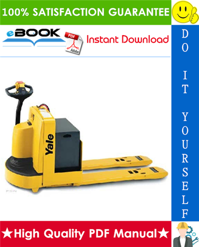 Thumbnail ☆☆ Best ☆☆ Yale MPE060E (A896), MPE080E (A890), MPW060E (A897), MPW065E (A894), MPW080E (A891) Pallet Truck Service Repair Manual