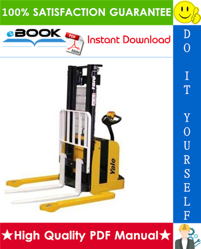 Thumbnail ☆☆ Best ☆☆ Yale MSW020E, MSW025E (A895) Pallet Truck Service Repair Manual