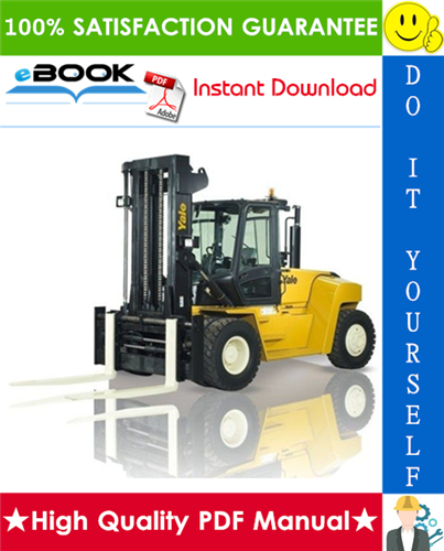 Thumbnail ☆☆ Best ☆☆ Yale GDP80DB, GDP90DB, GDP100DB, GDP120DB Europe (D876) Heavy Duty Forklift Trucks Service Repair Manual