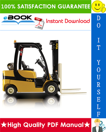 Thumbnail ☆☆ Best ☆☆ Yale GP030BF, GLP030BF (A810) Forklift Trucks Service Repair Manual