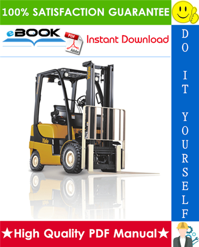 Thumbnail ☆☆ Best ☆☆ Yale GLP20LX, GLP25LX, GDP20LX, GDP25LX Europe (A974) Forklift Trucks Service Repair Manual