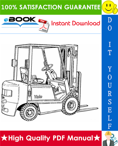 Thumbnail ☆☆ Best ☆☆ Yale GDP16AF, GDP18AF, GDP20AF, GLP16AF, GLP18AF, GLP20AF Europe (B810) Forklift Trucks Service Repair Manual