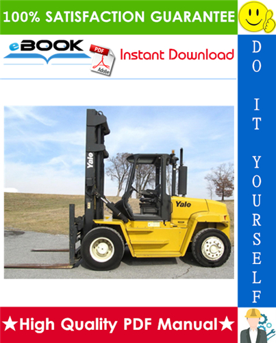 Thumbnail ☆☆ Best ☆☆ Yale GDP170DB, GDP190DB, GDP210DB, GDP230DB, GDP250DB, GDP280DB (B876) Forklift Trucks Service Repair Manual
