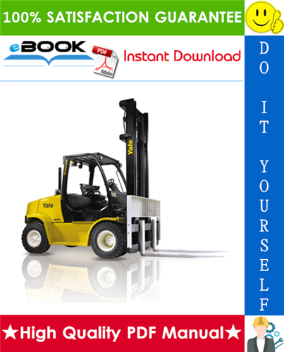 Thumbnail ☆☆ Best ☆☆ Yale GDP130EB, GDP140EB, GDP160EB Europe (B877) Forklift Trucks Service Repair Manual