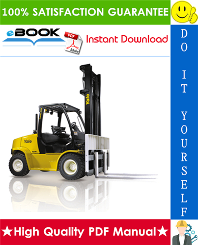 Thumbnail ☆☆ Best ☆☆ Yale GDP60CA, GDP70CA, GLP60CA, GLP70CA Europe (B878) Forklift Trucks Service Repair Manual