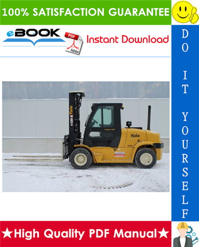 Thumbnail ☆☆ Best ☆☆ Yale GLP80VX, GDP80VX, GLP80VX9, GDP80VX9, GLP90VX, GDP90VX Europe (B909) Forklift Trucks Service Repair Manual