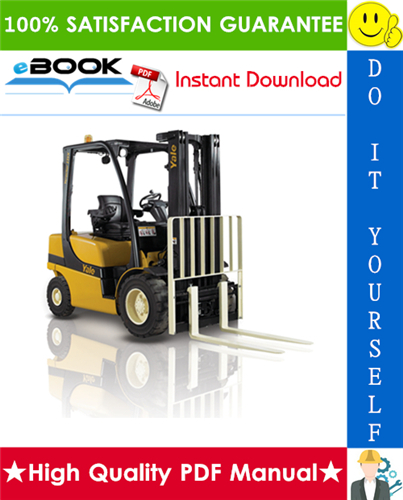 Thumbnail ☆☆ Best ☆☆ Yale GDP16VX, GDP18VX, GLP16VX, GLP18VX, GDP20SVX, GLP20SVX Europe (C810) Forklift Trucks Service Repair Manual