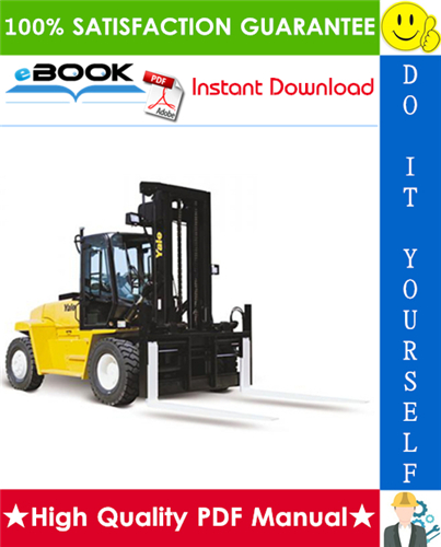 Thumbnail ☆☆ Best ☆☆ Yale GDP070LJ, GDP080LJ, GDP090LJ, GDP100MJ, GDP110MJ, GDP120MJ (C813) Forklift Trucks Service Repair Manual