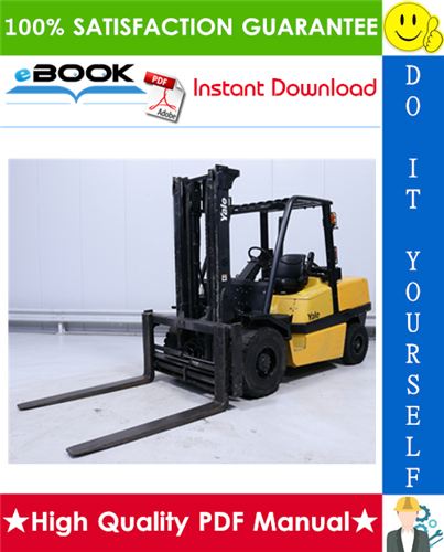 Thumbnail ☆☆ Best ☆☆ Yale GDP35LJ, GDP55LJ, GLP35LJ, GLP55LJ, GDP35MJ, GDP55MJ, GLP35MJ, GLP55MJ Europe (C813) Forklift Trucks Service Repair Manual