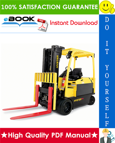 Thumbnail ☆☆ Best ☆☆ Hyster E80XN, E100XN, E100XNS, E120XN (A099) 4-Wheel Electric Forklift Trucks Parts Manual