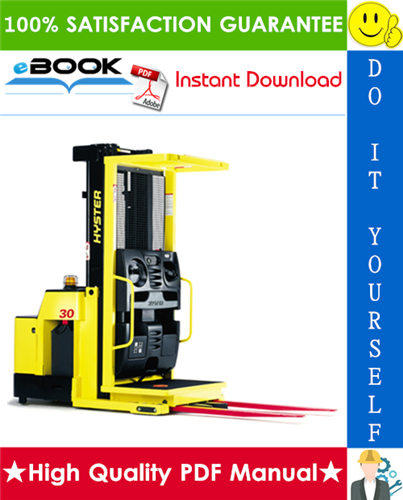 Thumbnail ☆☆ Best ☆☆ Hyster R30XMF3 (A169) Order Picker Parts Manual