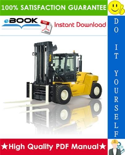 Thumbnail ☆☆ Best ☆☆ Yale GDP80DC, GDP90DC, GDP100DC, GDP100DCS, GDP120DC Europe (E876) Forklift Trucks Service Repair Manual