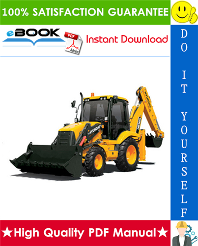 Thumbnail ☆☆ Best ☆☆ Hyundai HB100 / HB90 Backhoe Loader Service Repair Manual