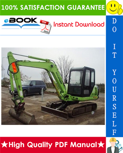 Thumbnail ☆☆ Best ☆☆ Hyundai R55-3 Crawler Excavator Service Repair Manual