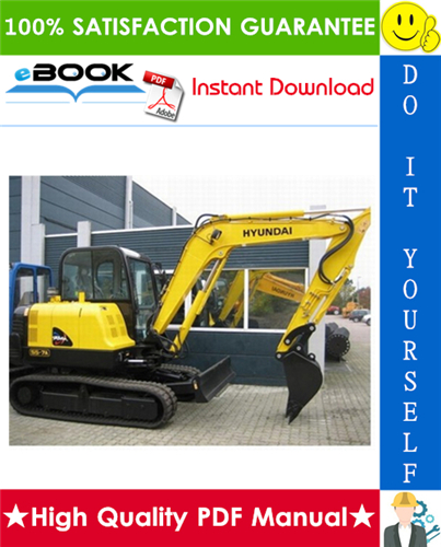 Thumbnail ☆☆ Best ☆☆ Hyundai R55-7A Crawler Excavator Service Repair Manual