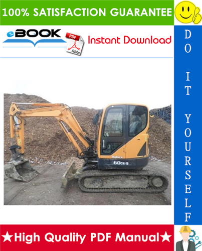 Thumbnail ☆☆ Best ☆☆ Hyundai R60CR-9 Crawler Excavator Service Repair Manual