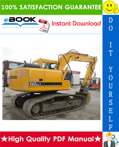 Thumbnail ☆☆ Best ☆☆ Hyundai R140LC-7 Crawler Excavator Service Repair Manual