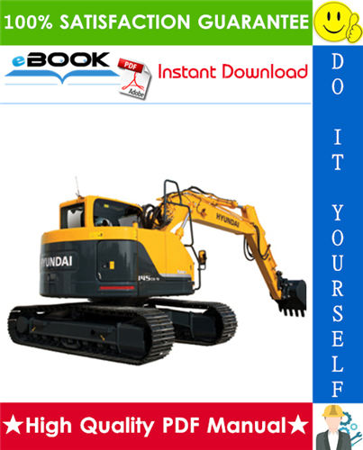 Thumbnail ☆☆ Best ☆☆ Hyundai R145CR-9 Crawler Excavator Service Repair Manual