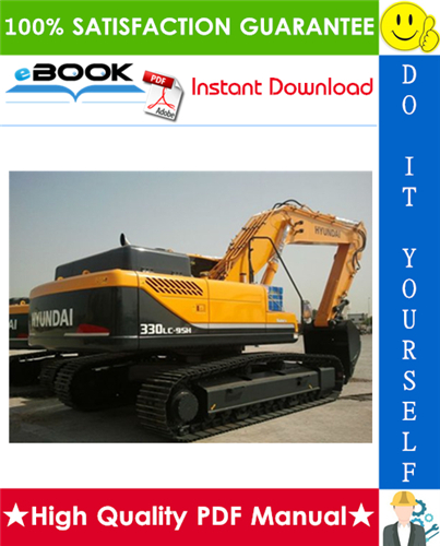 Thumbnail ☆☆ Best ☆☆ Hyundai R330LC-9SH Crawler Excavator Service Repair Manual